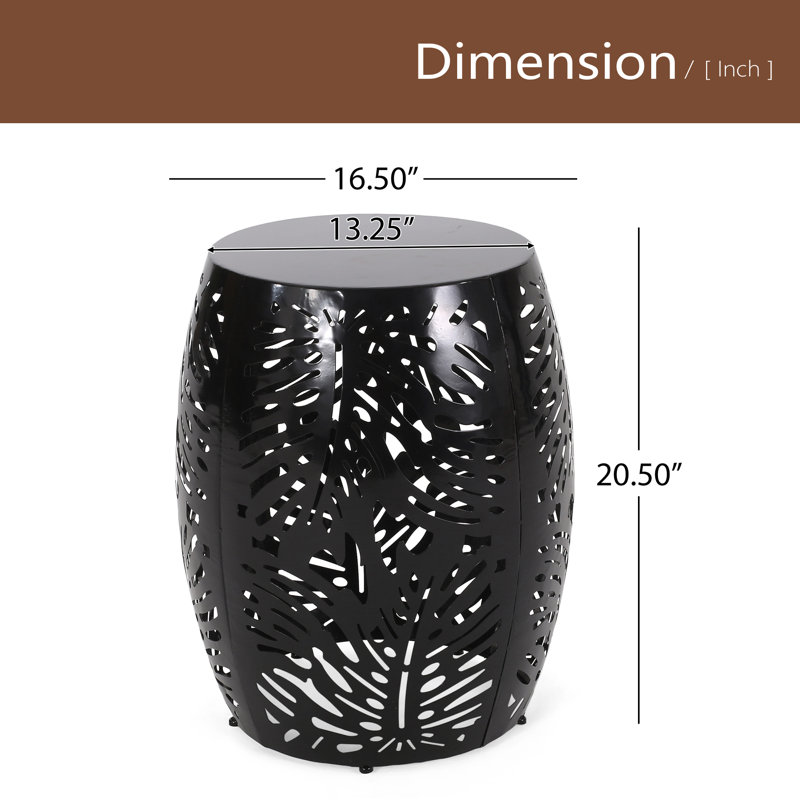 Metal Table -Large, Black
