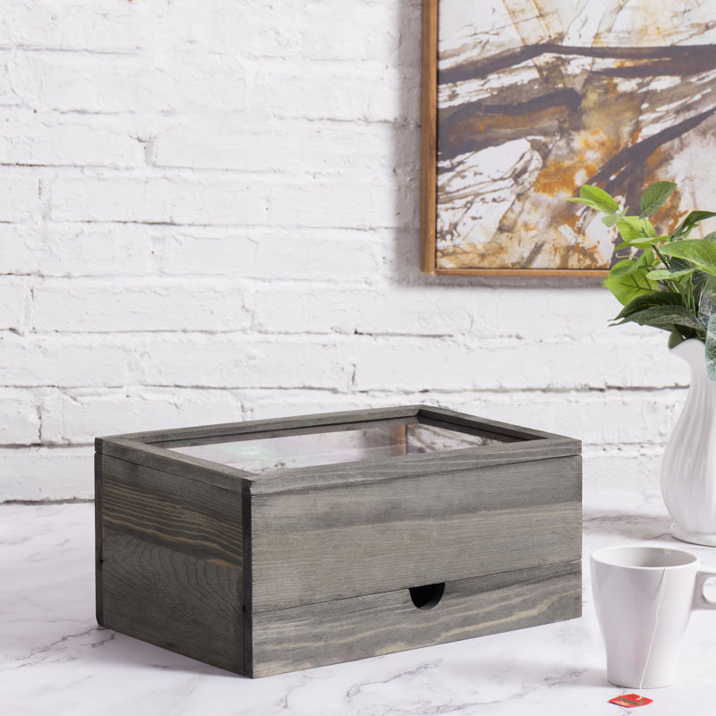Wood Tea Box