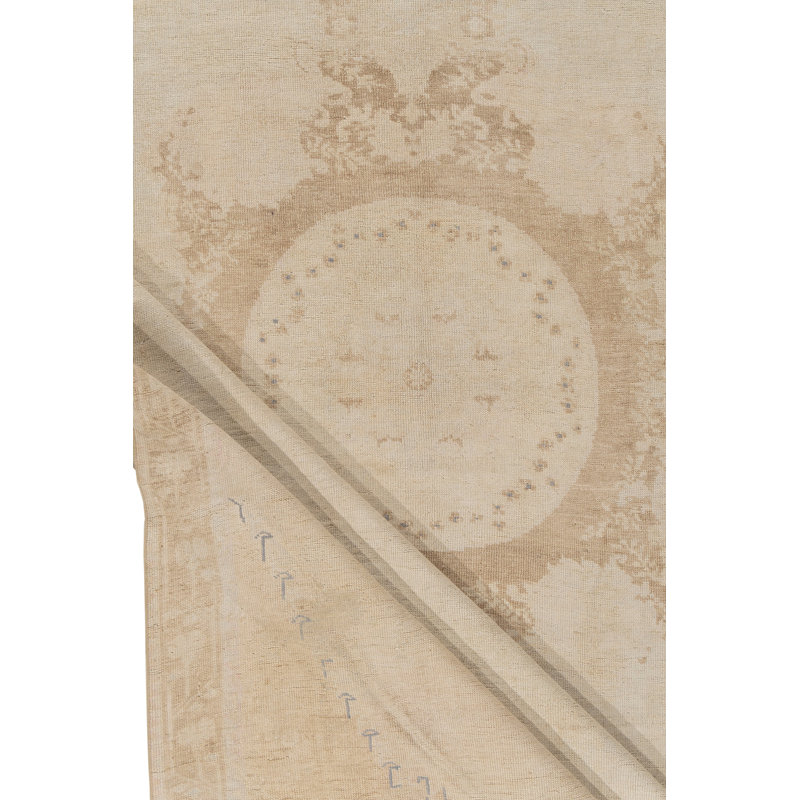 One-of-a-Kind Rectangle 7'3" X 10'2" Hand Knotted Area Rug