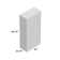 80" H x 40" W x 20" D Mega Tall