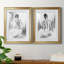 «Soft Silhouette V», ensemble de 2 reproductions sur toile-265639752-265539963-195628234