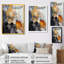 «Silver Gold Rock Impression» - impression d'art mural en marbre-2133203789-2133203786
