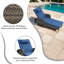 Chaise longue d'extérieur inclinable avec coussins Dahlyla (ensemble de 2)-777923851-777923848