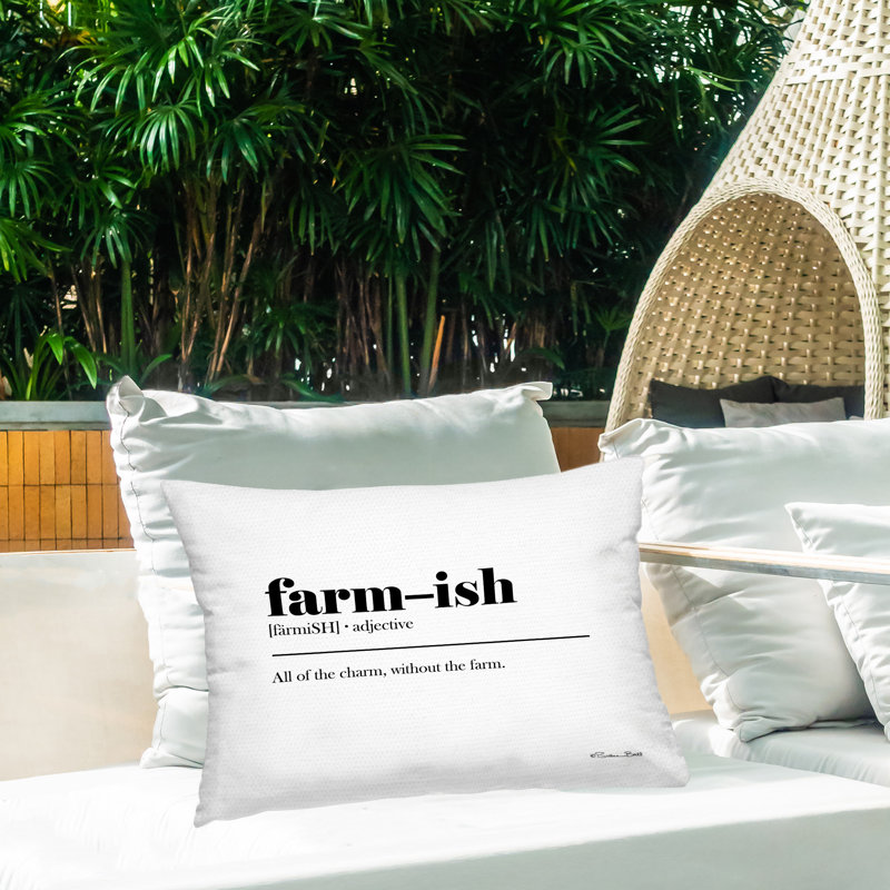 Coussin d'extérieur Farm-ish