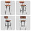 Counter Stool with Metal Frame-988660175-988660178