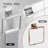 5-Piece Bathroom Hardware Set - Wall Mounted SUS304 Stainless Steel Towel Rack, Towel Ring, Toilet Paper Holder And Coat Hooks For Modern Bathroom-113930420