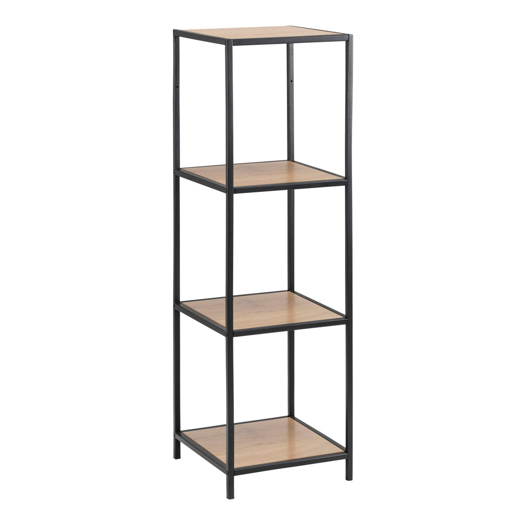 119.5cm H x 35cm W Metal Bookcase