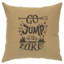 Coussin Wooded River Image - Jump in Lake - Linen Ocean-1555064341