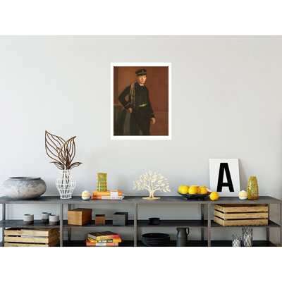 Achille De Gas in the Uniform of a Cadet by Edgar Degas - Giclee Print