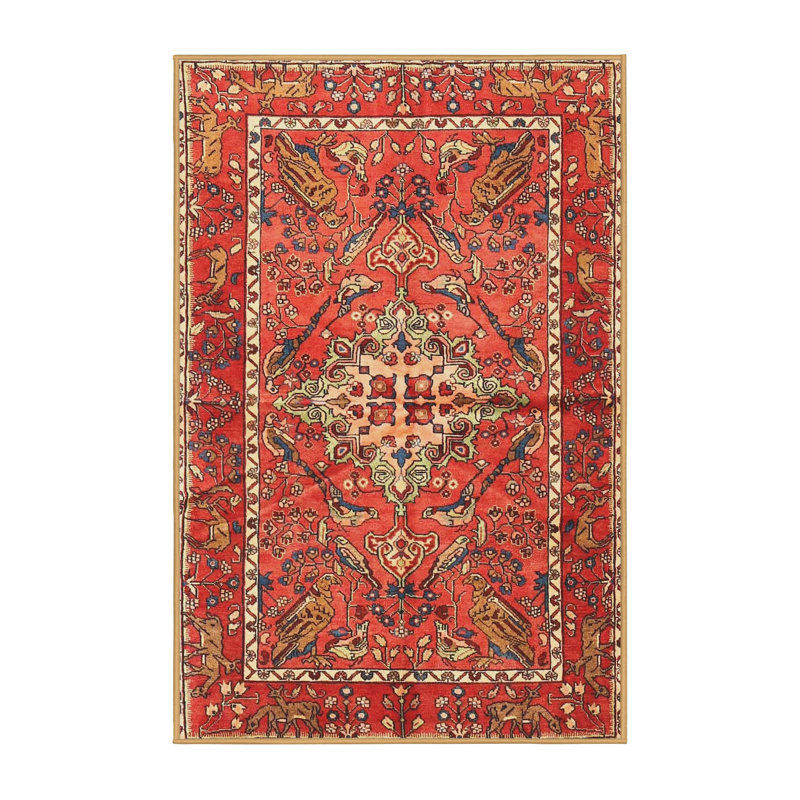 Barnhill Oriental Indoor Rug, Rectangle 5' x 7'