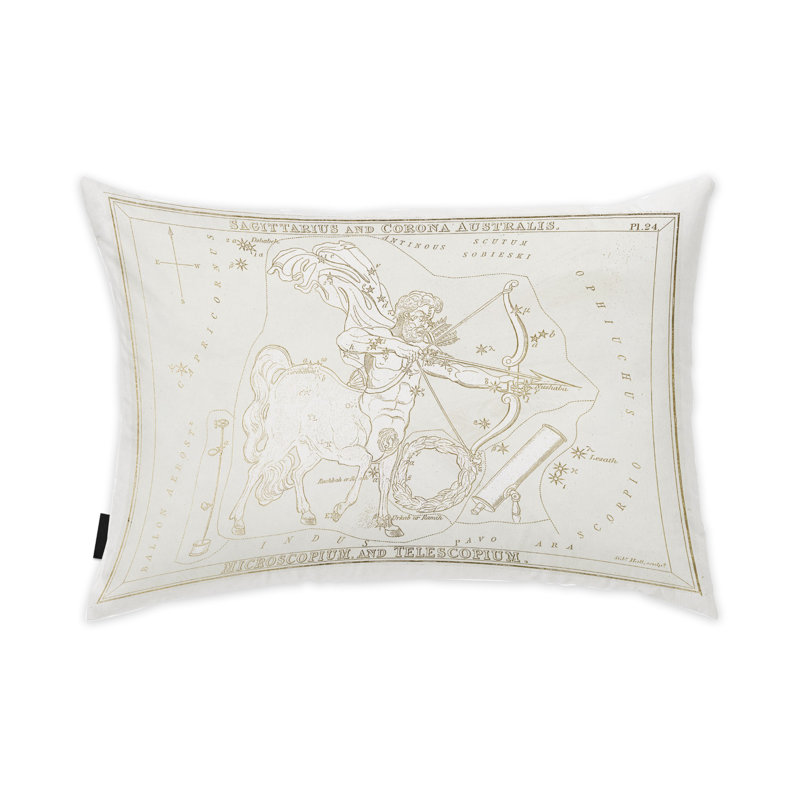 Housse et insert de coussin rectangulaire Zodiac