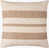 Beige clair / rayures brunes