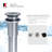 Universal Grid Bathroom Sink Drain
