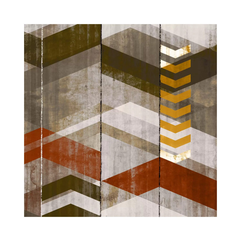 Chevron Serenade III by Edward Selkirk - Wrapped Canvas Gallery-Wrapped Canvas Giclée, 30.48 cm H x 30.48 cm W