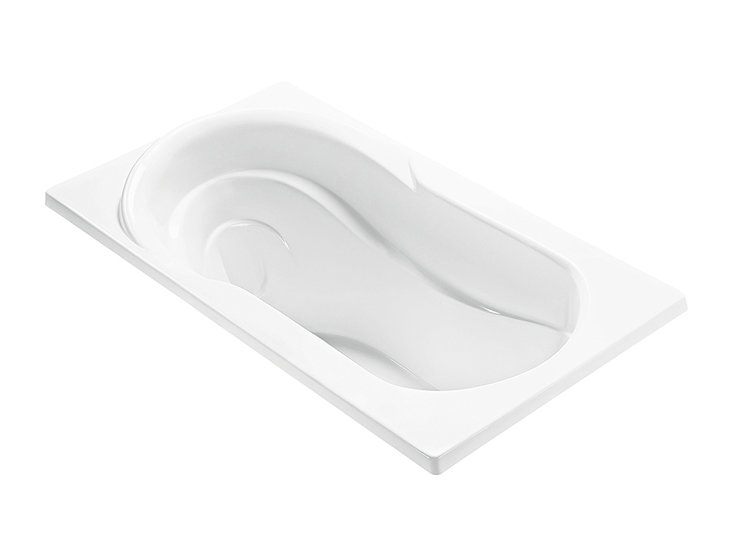Reflection 4 Drop In Soaker Tub - Matte
