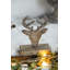 S/2 4.5X6.5" Metal Reindeer Head Stocking Holder