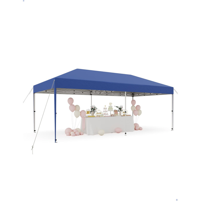 120'' W x 240'' D Metal Canopy, Blue