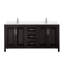 Daria 72'' Double Bathroom Vanity with Quartz Top-100481785-100481786-100501903