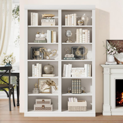 189.2cm H x 117.1cm W Standard Bookcase