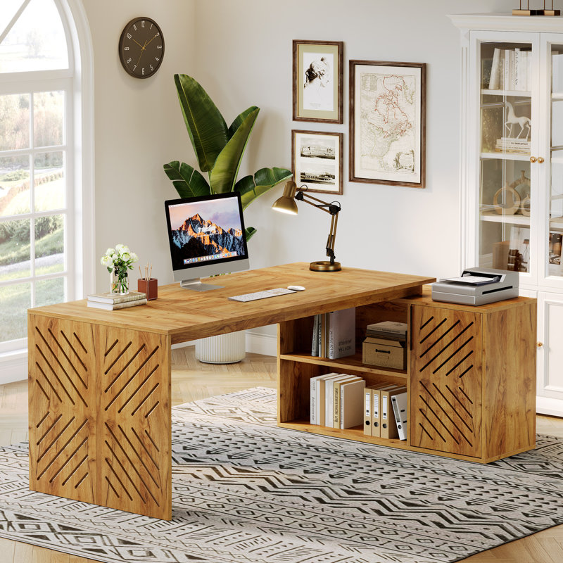 Bureau de direction en L 70,8 po