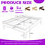 Solid Bamboo King\Queen\Full Platform Bed Frame, Noise-Free Support & Storage-989769874-989769903