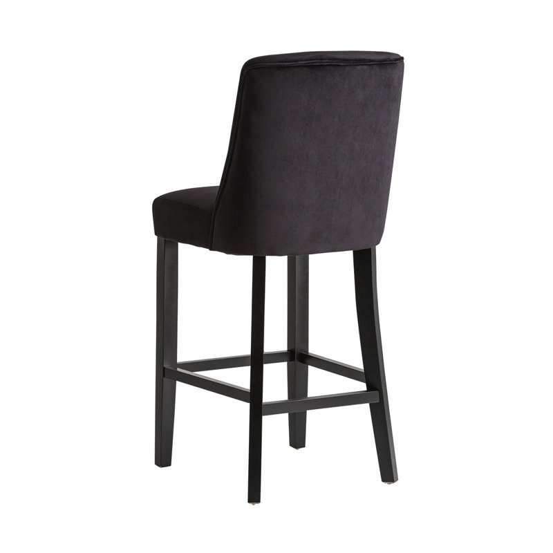 Aspach Upholstered and Velvet Bar Stool