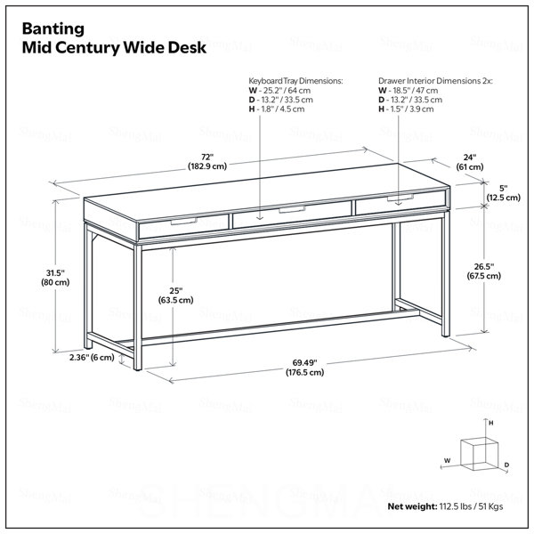 Dimensions du produit