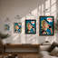 Urgent Call Pop Art 1 Piece Single Picture Frame Wall Art-696181681-696181692
