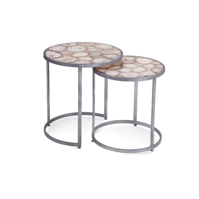 Stone Top Nesting Tables