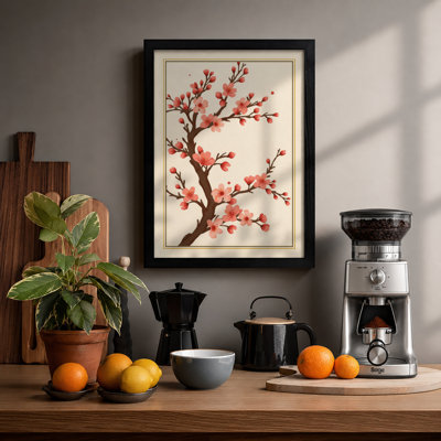 Blossoming Branch Botanical - Framed Print