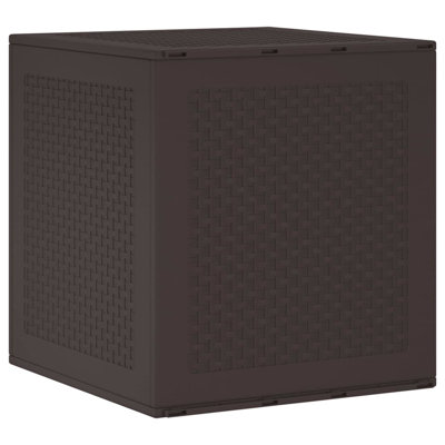 Vidaxl Garden Storage Box 21.7X20.9X22.4 In PP by VidaXL