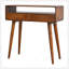 Console courbée courbée en bois massif-1035307548