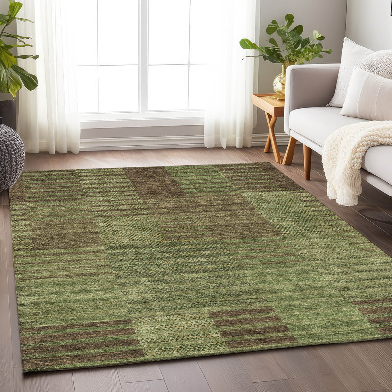 Tapis moka Prisco lavable à la machine de qualité supérieure, Rectangle 10 pi x 14 pi