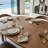 Everett Adjustable Round Dining Table-1987253025-1987253029