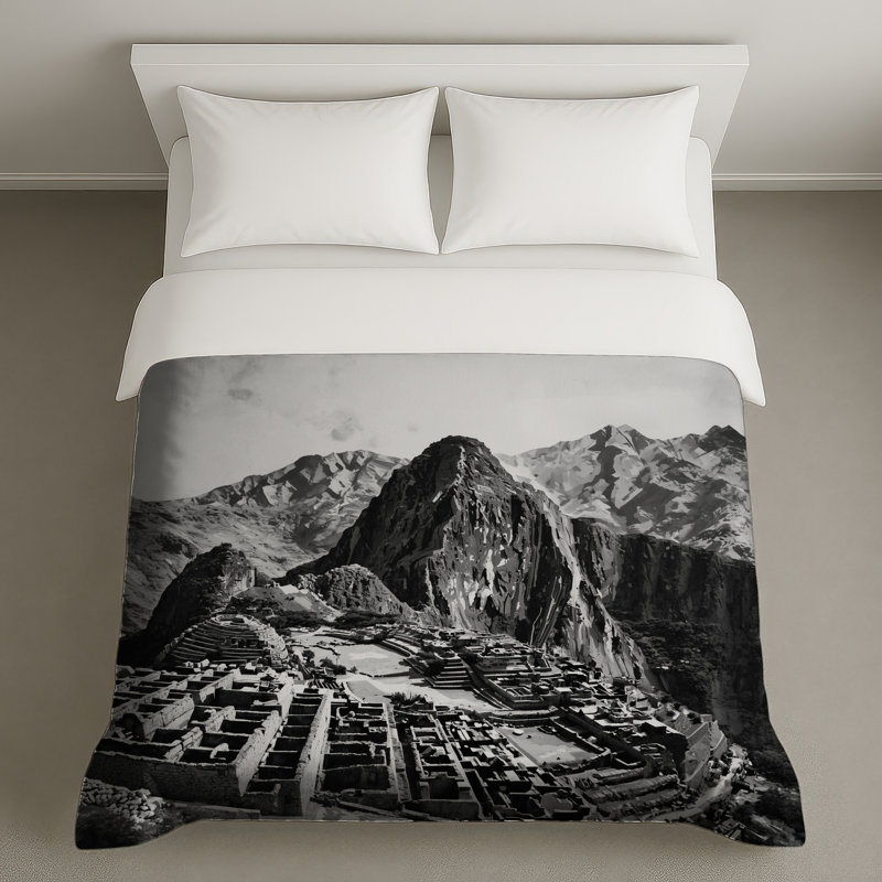 Housses de couette Machu Picchu Ruins, Queen