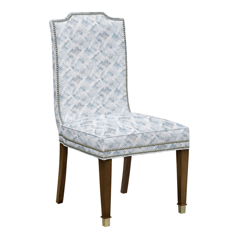 Travis By Michael Weiss Dining Chair, Yes, Nadia Steam, Havana