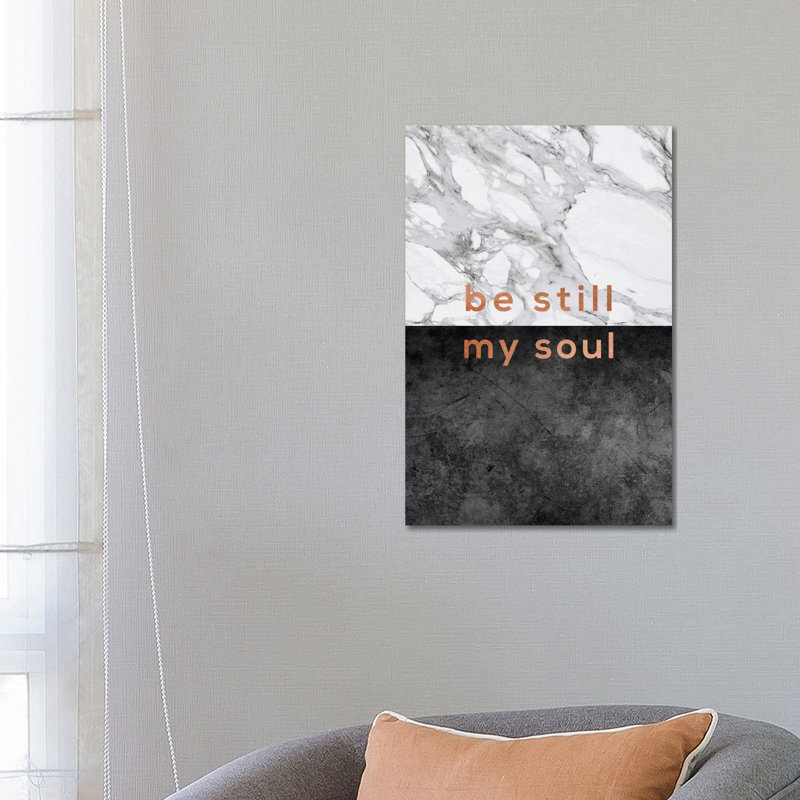 Be Still My Soul Copper by Orara Studio - Wrapped Canvas Print, 66.04 cm H x 45.72 cm W