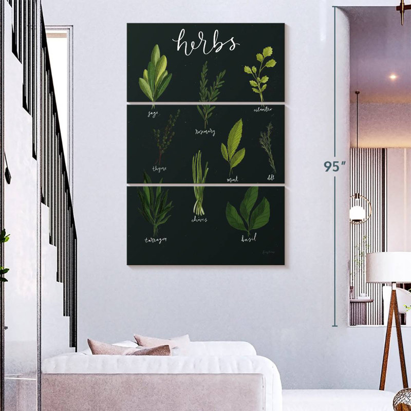 Harnek Herbs I - noir, H 74 po x l 48 po