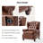 Cherri 32.5" Genuine Leather Wingback Power Recliner With USB And Type-C Charging Ports(Set Of 2)-986325279