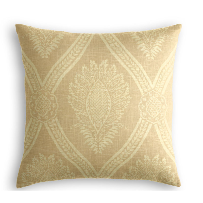 Period Piece Square Pillow Cover & Insert, 22" x 22", Beige