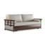 Canapé-lit convertible 74,8 po en tissu Nano Tech-129932432