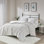 Ensemble d'édredon en duvet synthétique Adelyn