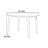 Simple and spacious round dining table-111681612
