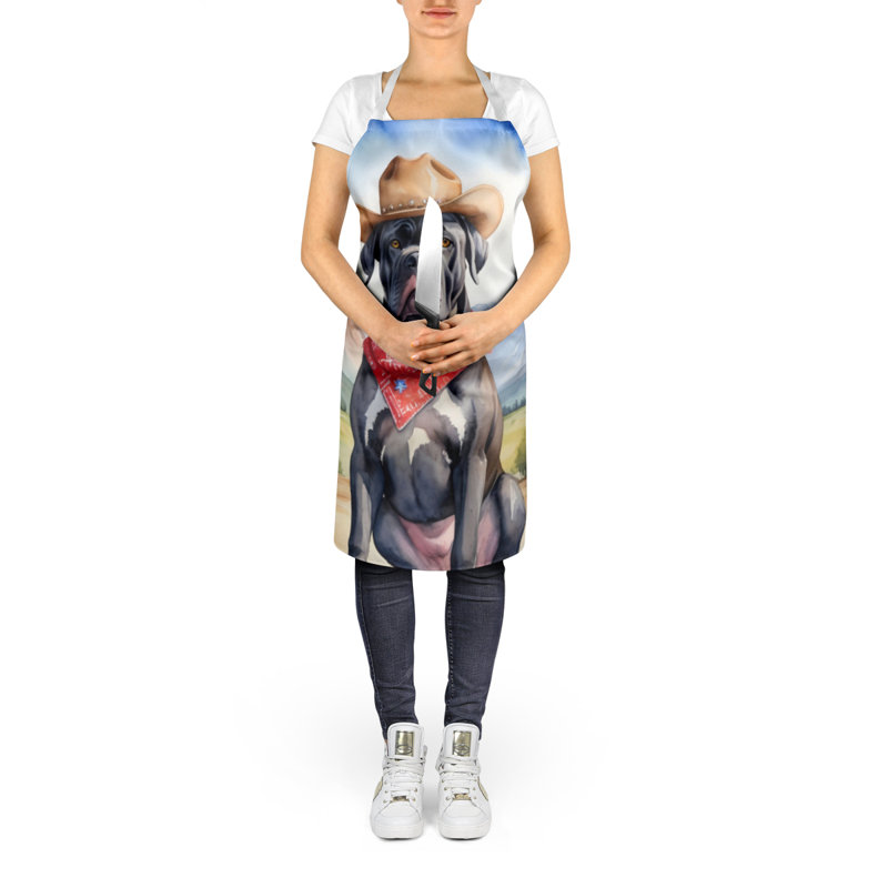 No Pattern Bib Apron
