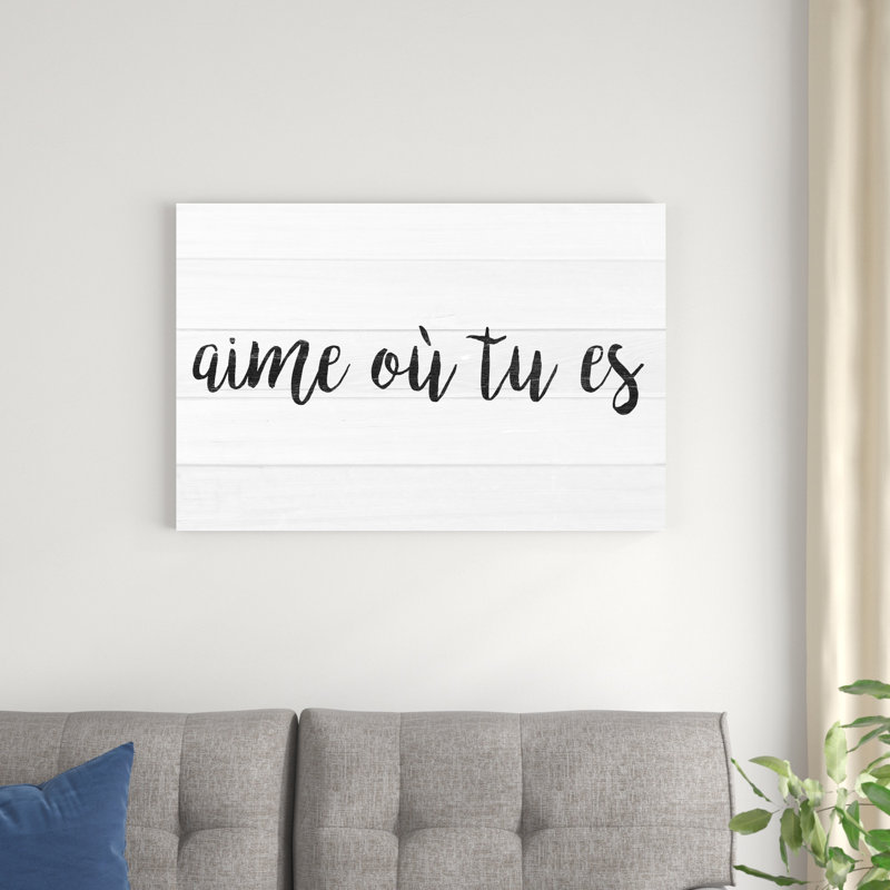 Typographie française VI, H 24 po x l 36 po