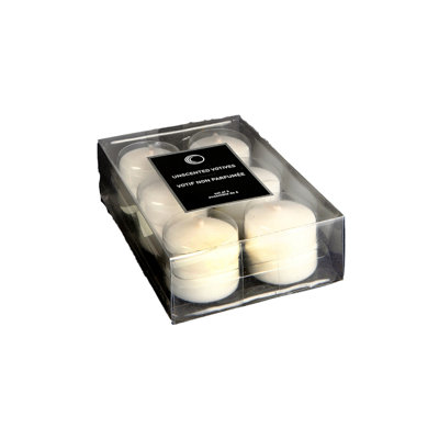 Bougie votive non parfumée