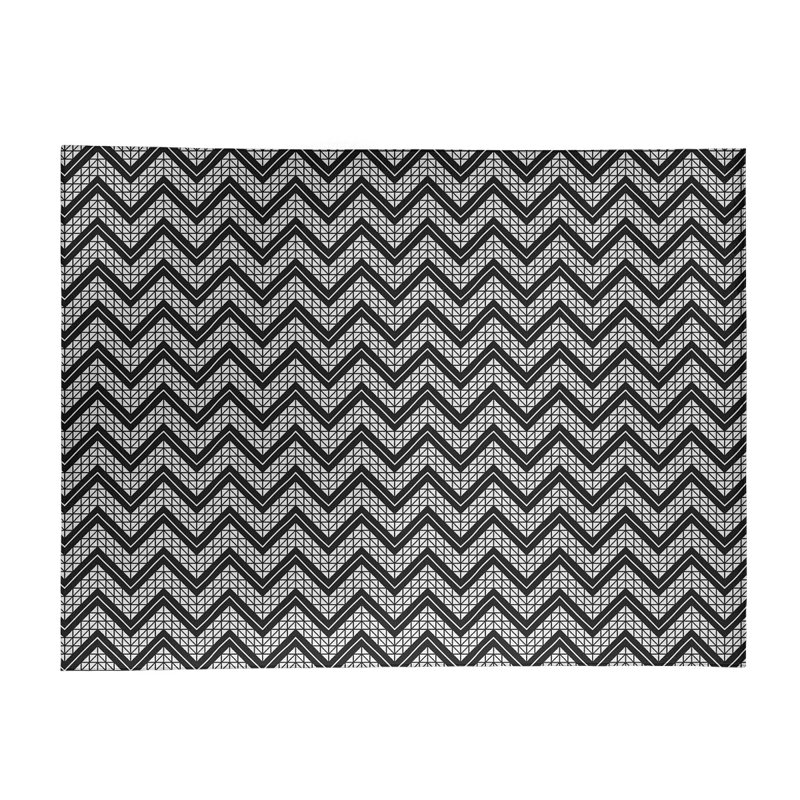 Chenille Chevron Indoor Rug, Rectangle 5' x 7'
