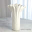 Organic Wave Oval Bowl-White-Lg-1405007400