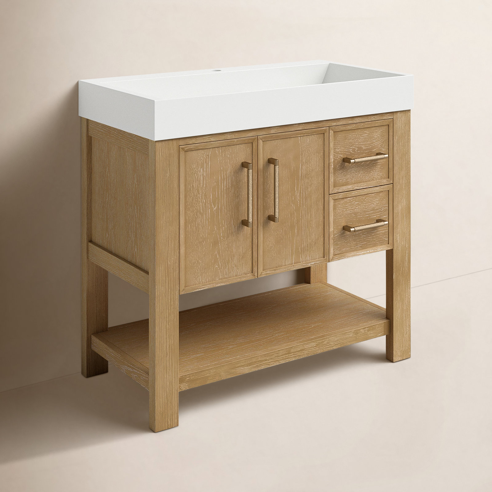 Maho 35.4'' Single Bathroom Vanity