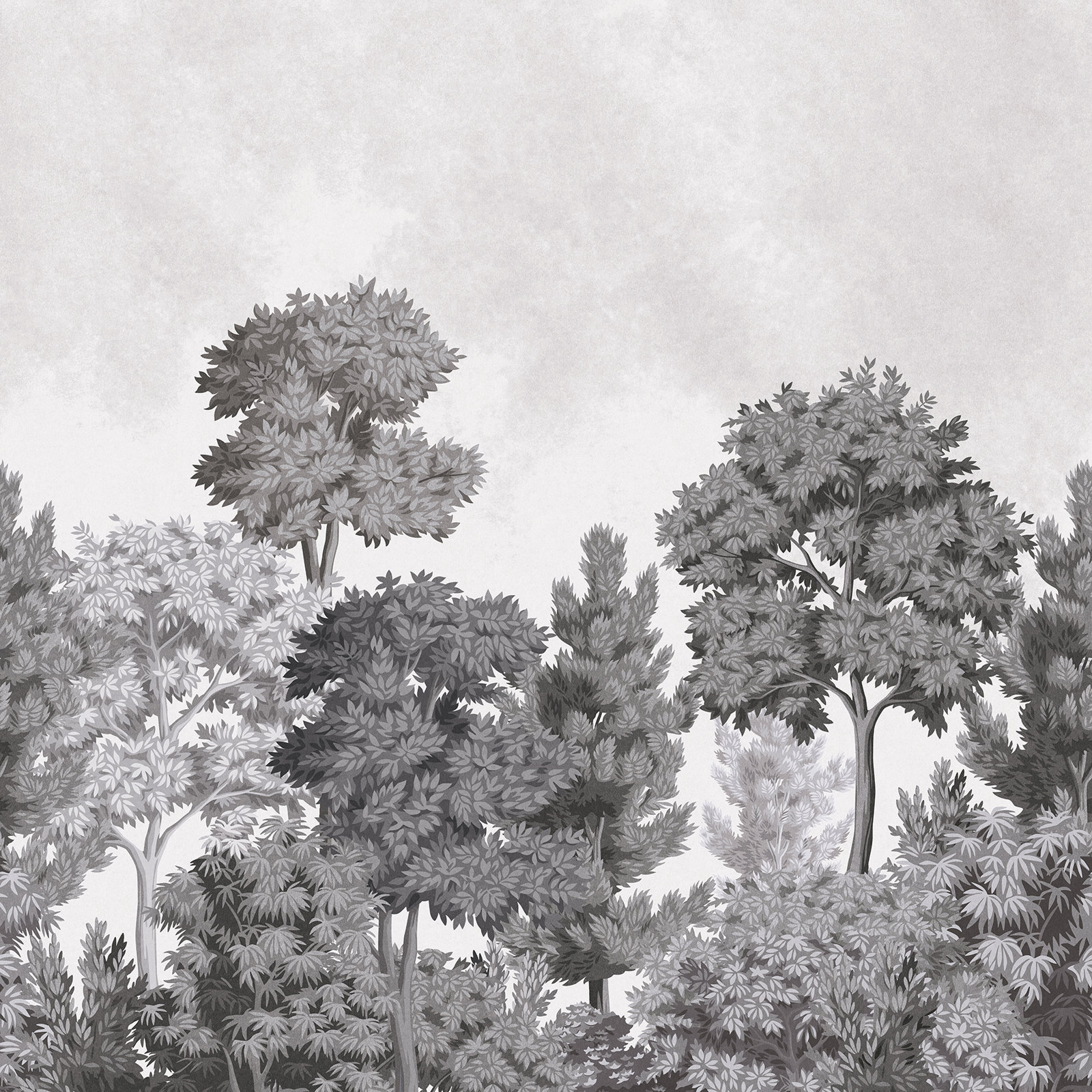 Corinna Wall Mural, Gray
